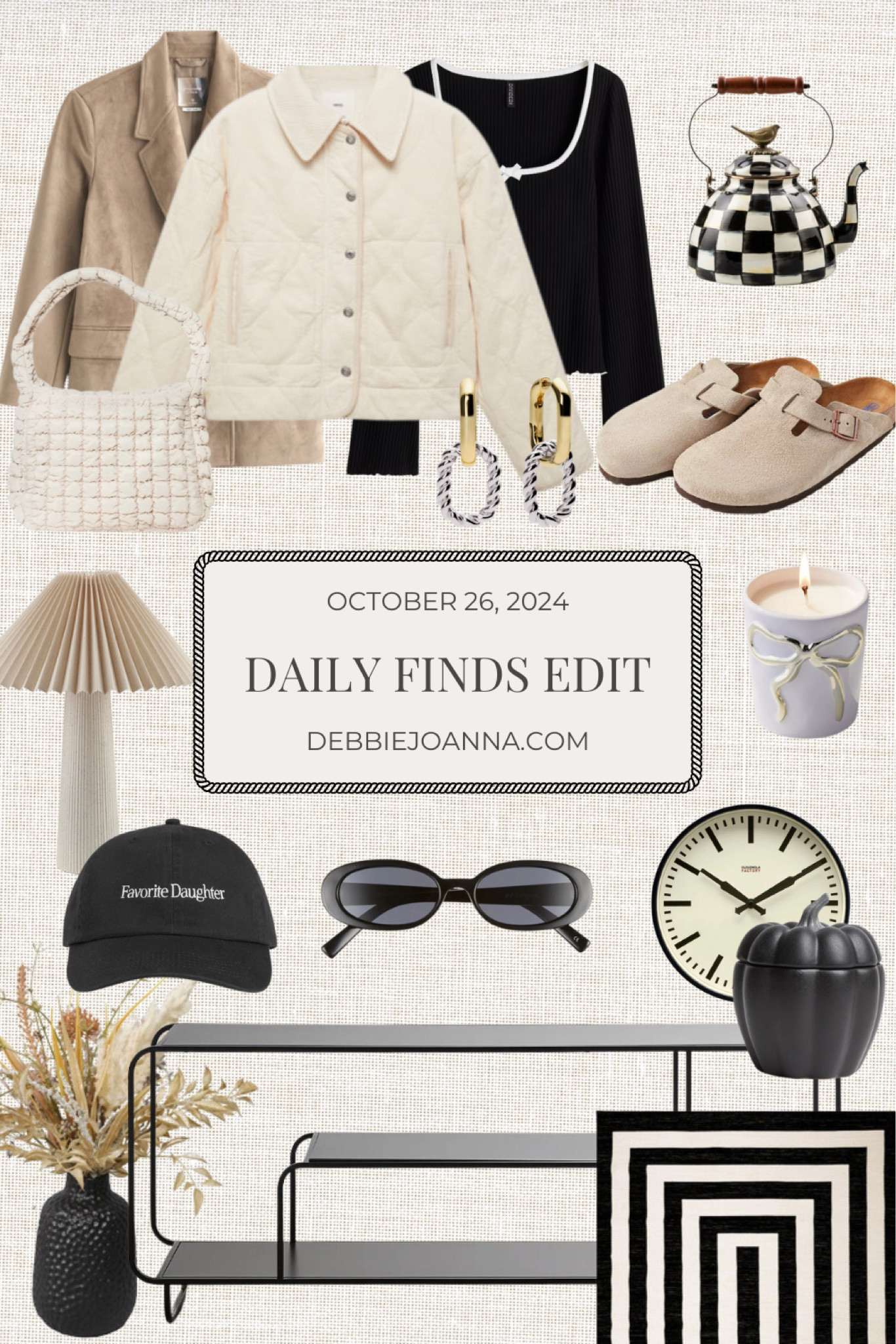 Check out today’s trendy Daily Finds Edit selection! You might discover something new that you’ll love. 

#Homedecor #Dailyfinds #Trendyfashion #Fashionblogger #Trends #FallStyle #Outfits #StyleGuide #FallTrends 

#LTKStyleTip #LTKSeasonal #LTKHome