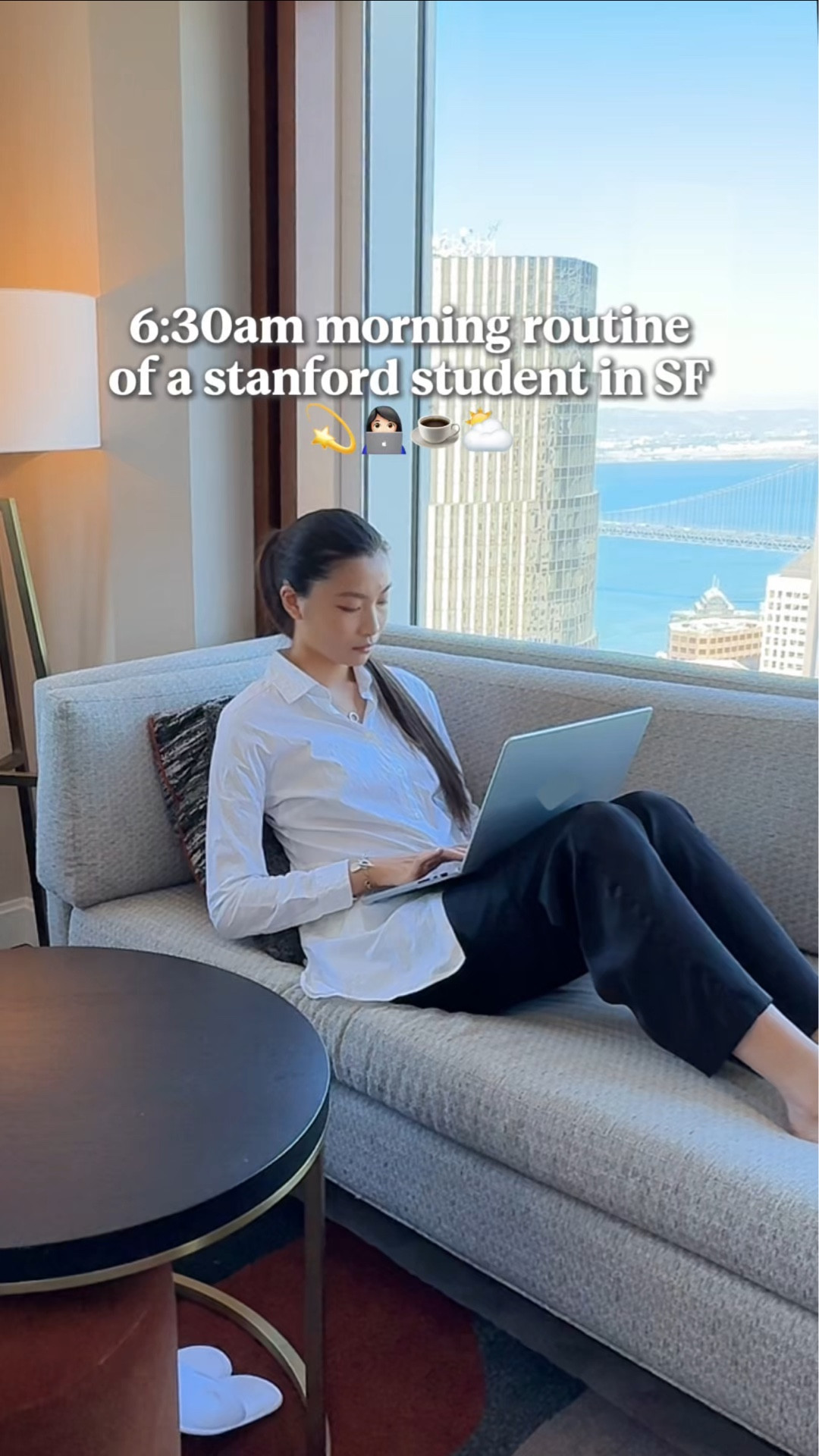 #ad 6:30am morning routine of a stanford student in san francisco  💫👩🏻‍💻☕️⛅️

use as directed ~

@Target @advilrelief @excedrin #TargetPartner #Target #advilpartner