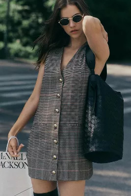 By Anthropologie Vest Mini Dress | Anthropologie (US)