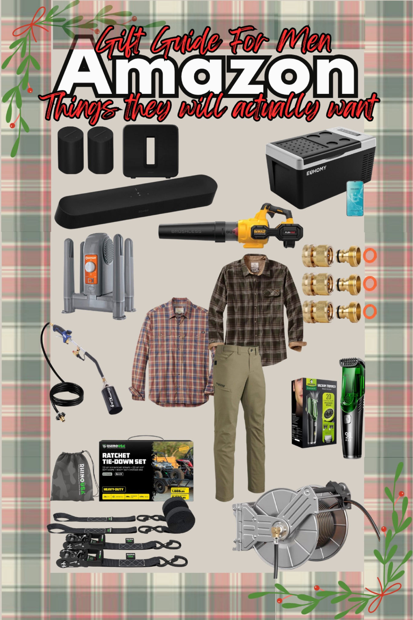 Gift Guide for Men | Cool, Practical & Stylish Finds He’ll Actually Use. - product link will take you to the full list. best gifts for men 2025|Amazon gifts for him|practical gifts for men 
#giftideas #giftsformen

#LTKHoliday #LTKMens #LTKGiftGuide