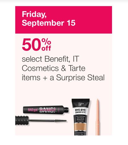 @Target



https://rstyle.me/+8AAzvrK395D-_YUCzSbo_A

#LTKsalealert #LTKbeauty #LTKfindsunder50