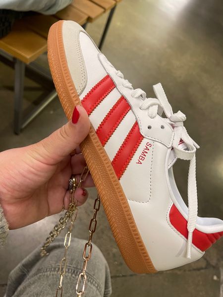 Added these sambas to my wardrobe back in January. I love the pop of red ❤️

I also linked a couple of other color ways I love! 

#LTKSeasonal #LTKshoecrush