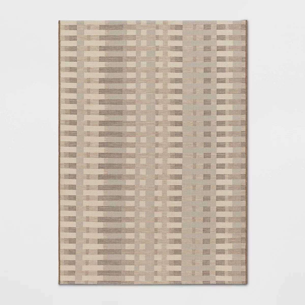 Beachside Grid Outdoor Rug Naturals – Threshold™ designed with Studio McGee | Target