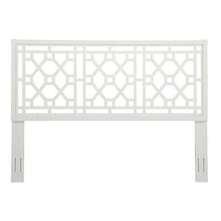 Thomas Chippendale White King Headboard 816-66K-50 - The Home Depot | The Home Depot