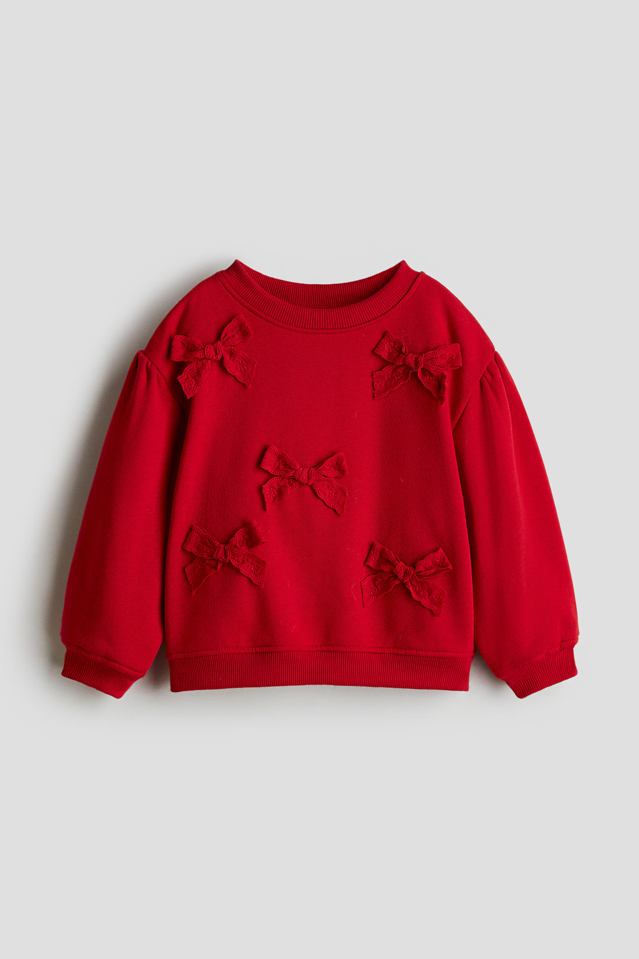 Appliquéd Brushed-Inside Sweatshirt | H&M (US + CA)
