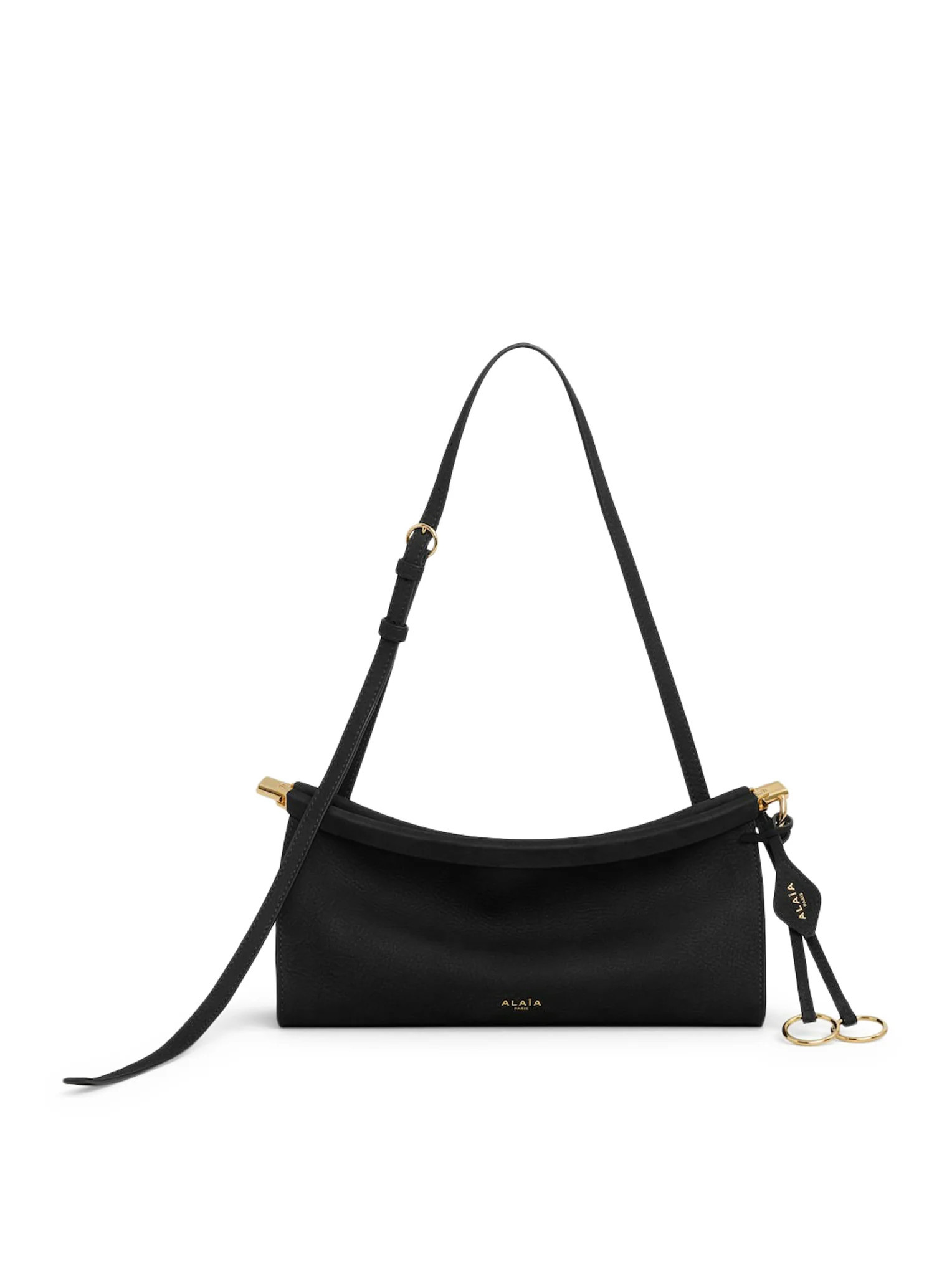 LE CLICK EAST WEST SMALL NUBUCK BAG - Alaia - Woman | Suitnegozi INT
