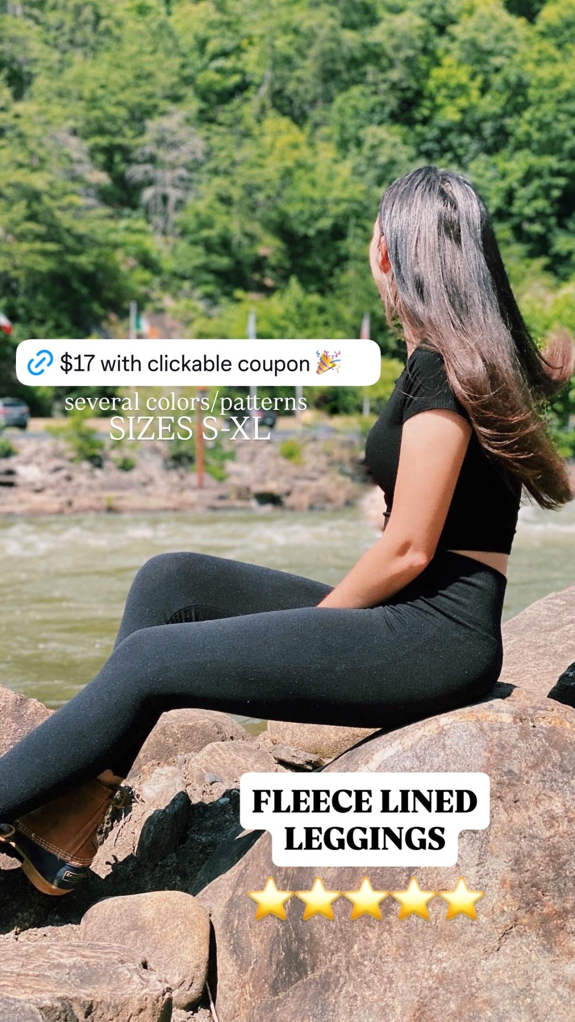 FLEECE LINED
LEGGINGS ⭐️⭐️⭐️⭐️⭐️ several colors/patterns SIZES S-XL