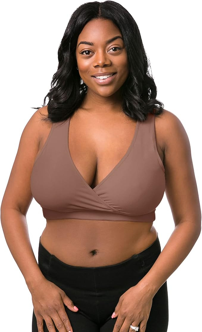 Kindred Bravely French Terry Racerback Nursing Sleep Bra for Maternity/Breastfeeding | Amazon (US)
