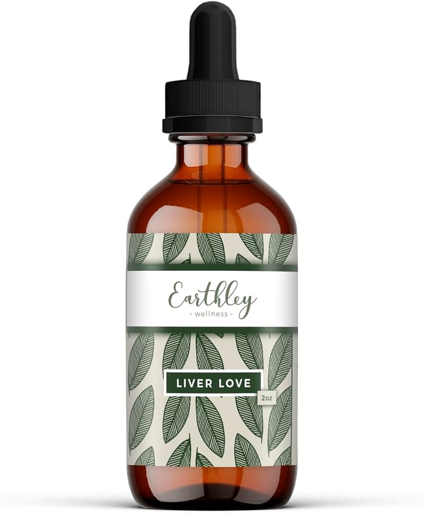 Earthley Wellness Liver Love, Herbal Tincture, Natural Liver Support, Detox Support, Turmeric Roo... | Amazon (US)