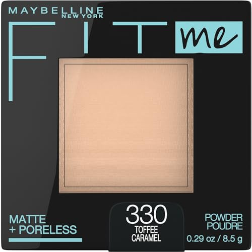 Maybelline New York Fit Me Matte + Poreless Powder Makeup, Toffee, 0.29 Ounce, 1 Count | Amazon (CA)