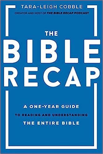 The Bible Recap: A One-Year Guide to Reading and Understanding the Entire Bible    Hardcover – ... | Amazon (US)