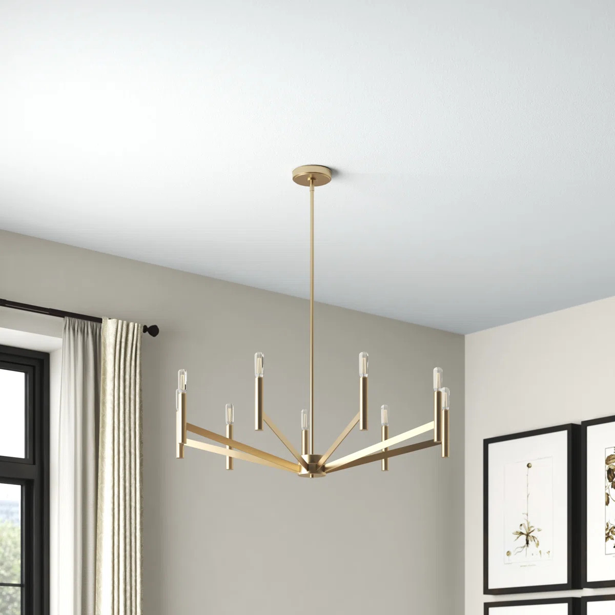 Amedee 9-Light Spider Chandelier | Wayfair North America