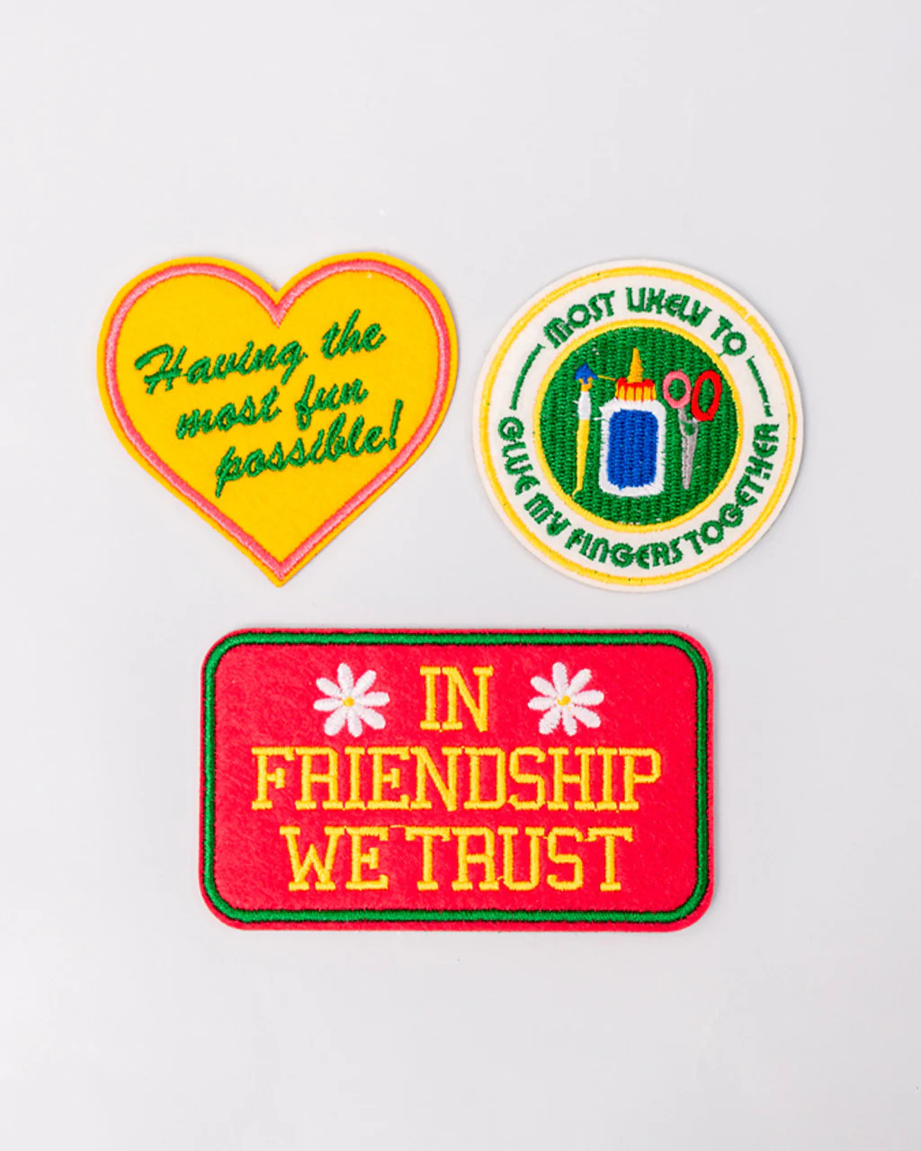 Embroidered Sticker Patches | ban.do