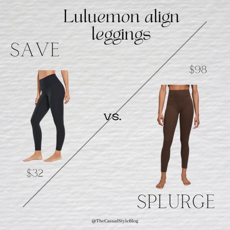 Affordable option for the align leggings from lululemon 

lululemon amazon leggings 



#LTKFind #LTKfit
