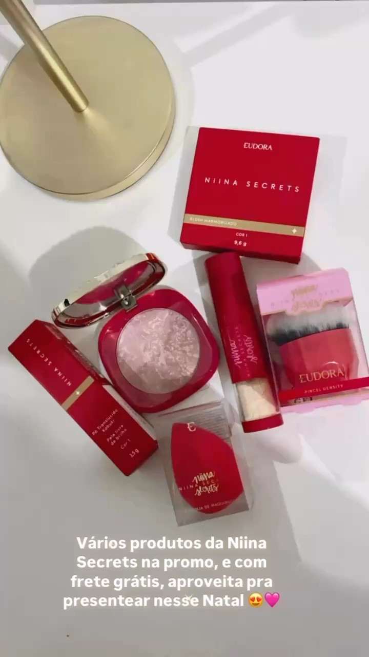 Vários produtos da Niina Secrets na promo, e com frete grátis, aproveita pra presentear nesse Natal 😍🩷

#LTKbrasil #LTKpromo #LTKbeleza