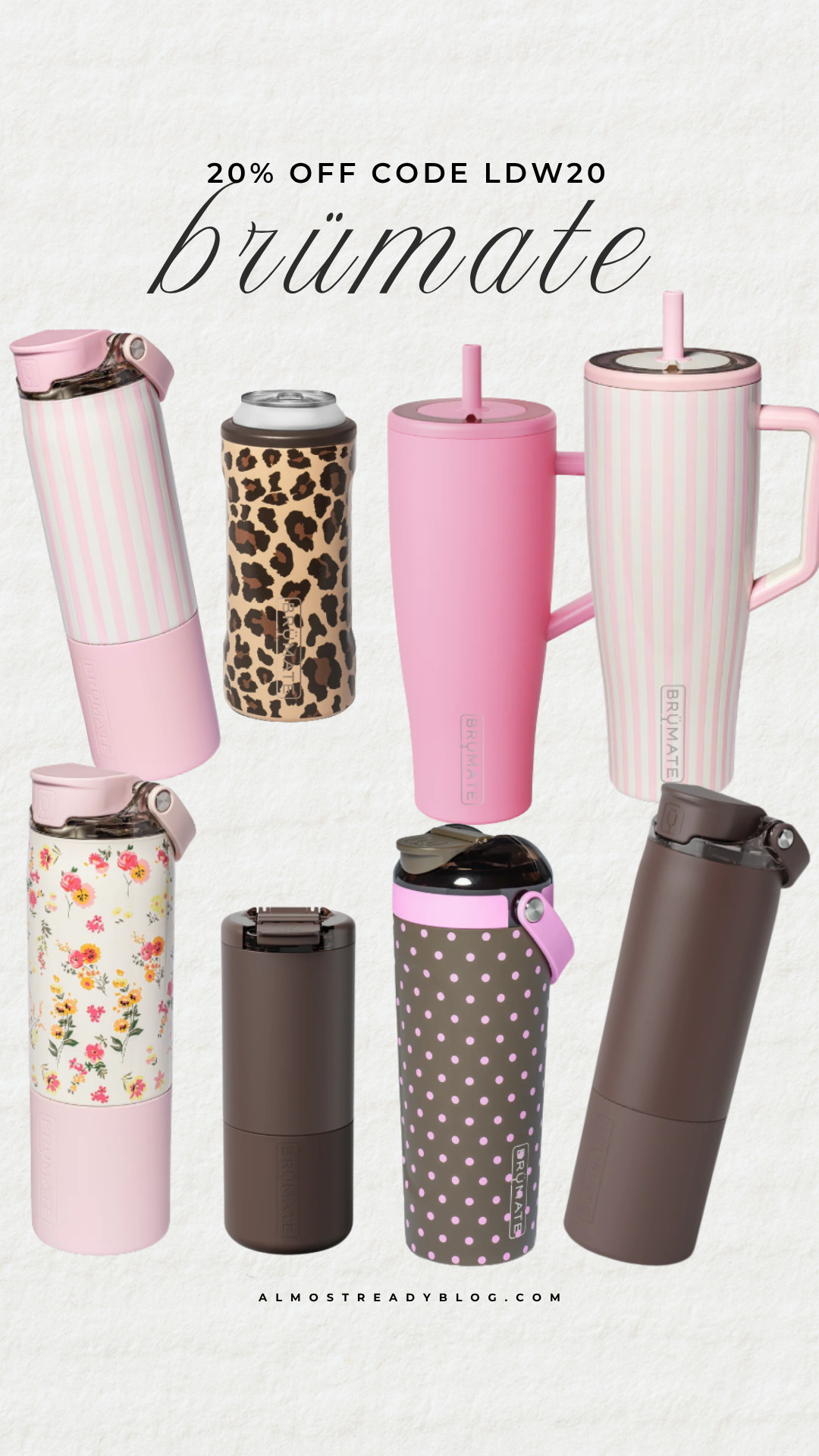 BrüMate is 20% off with code LDW20! So many cute tumblers and bottles to choose from. 💕

BrüMate sale, BrüMate discount, BrüMate tumbler, BrüMate bottles, 20% off, drinkware sale, tumbler sale, water bottles, travel tumbler, cute drinkware

#LTKmomlife #LTKmorningroutine #LTKSaleAlert