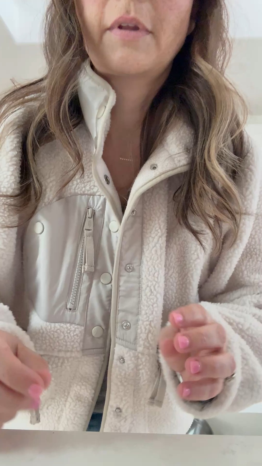 Wearing a small. I have this in another color from last season. These are super warm like you will get hot if you wear it in the house, but it’s perfect when it’s cool outside.

#LTKOver40