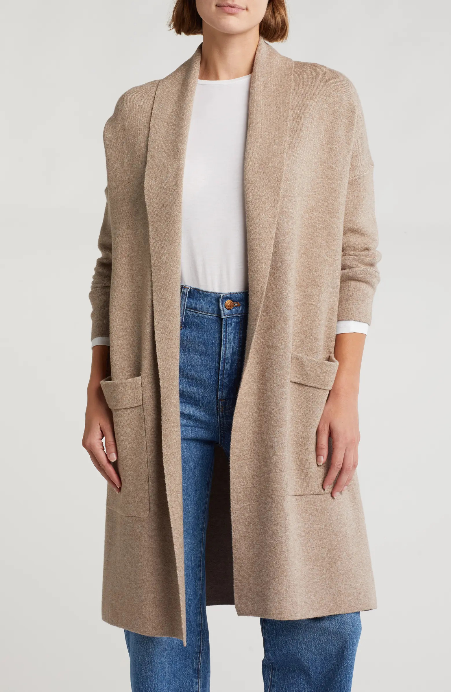 Alicia Open Front Long Cardigan | Nordstrom Rack
