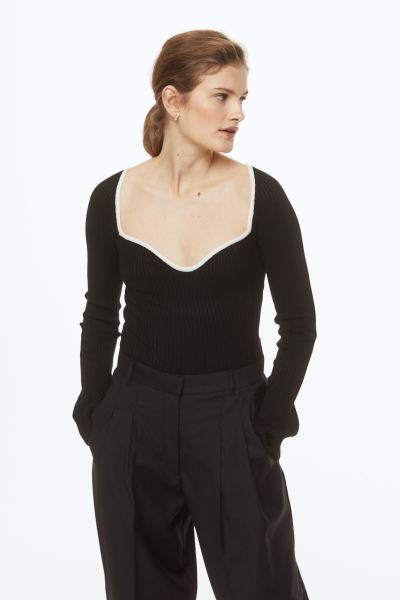 Rib-knit Sweater | H&M (US + CA)