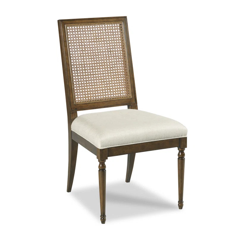 Collette Linen Side Chair in Beige (Set of 2) | Wayfair North America