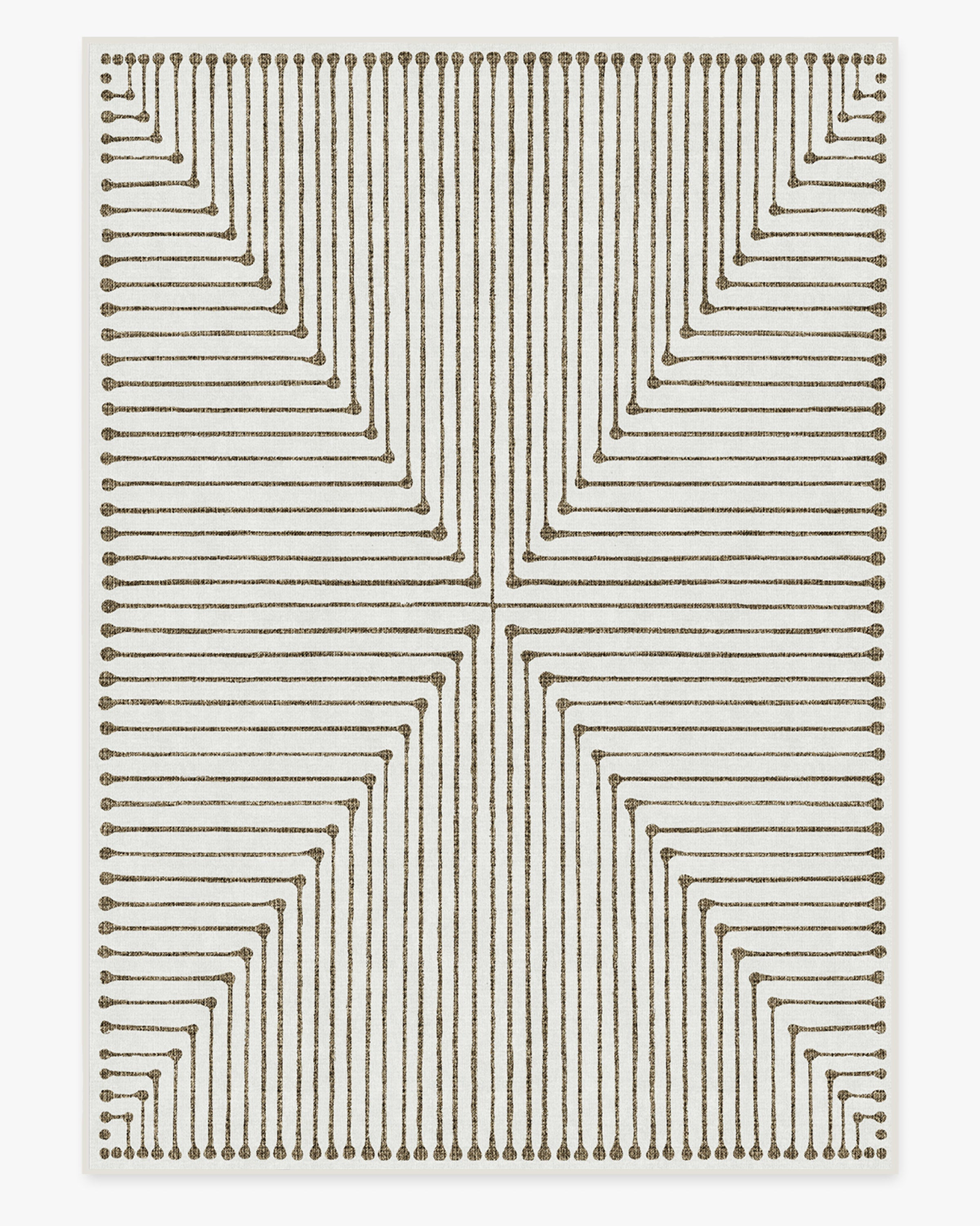 Jonathan Adler Inkdrop Black & Ivory Rug | Ruggable