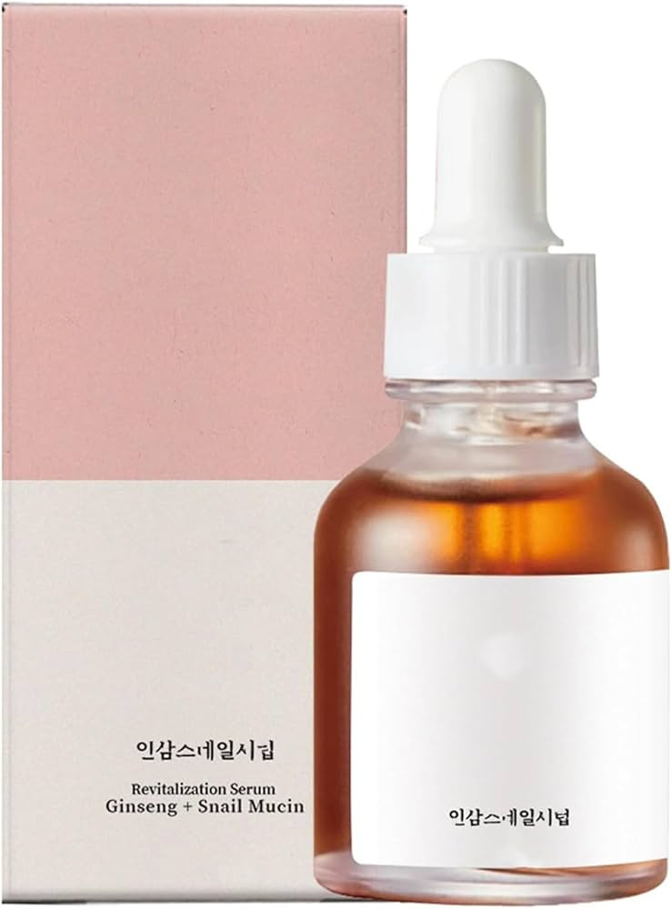 Repair Serum: Ginseng | 30ml (1 fl.oz.) | Korean Skin Care | Snail Mucin Essence Korean Skin Care... | Amazon (UK)
