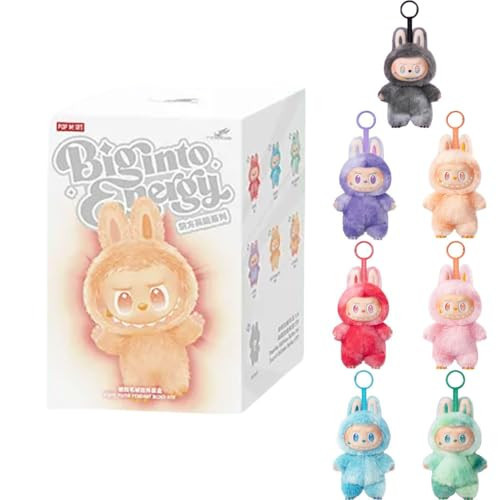 Okunitox Labubu Keychain, 3rd Generation Labubus Plush Keychain, 2025 New 3.0 Labubu Accessories Hanging Pendant Collection for Backpack, Car, Bag, Labubu Randomized Single Box -Into Energy | Amazon (US)