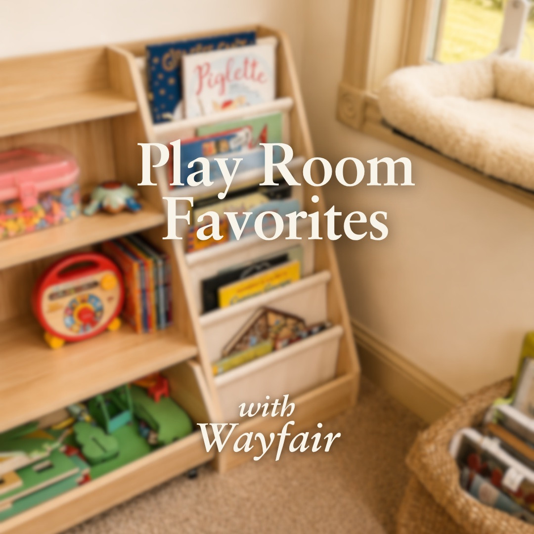 A tidy playroom never lasts long around here, but having the right storage definitely helps. ☀️
I love that the kids can easily access their toys, books, and activities on their own, and everything has a place when it's time to clean up.
We recently refreshed this space with a few favorite @wayfair finds, from toy storage and bookshelves to new lighting.
If you've been eyeing a few home updates, the Wayfair Hot Summer Sale is a great time to save on furniture, decor, storage, and more.
#Ad #WayfairPartner #Wayfair #HotSummerSale

#LTKdayinmylife #LTKmomlife #LTKSeasonal