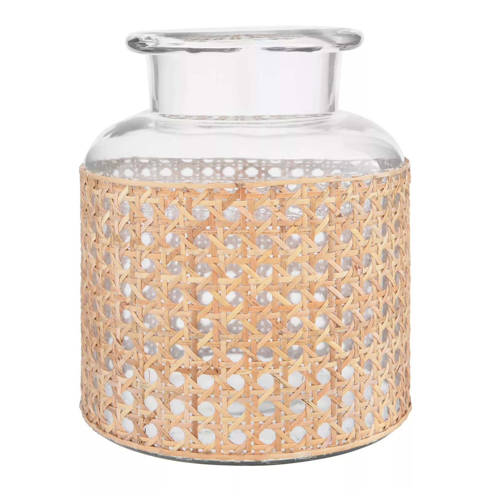 Storied Home Round Glass Jar Vase, Clear | Kohl's
