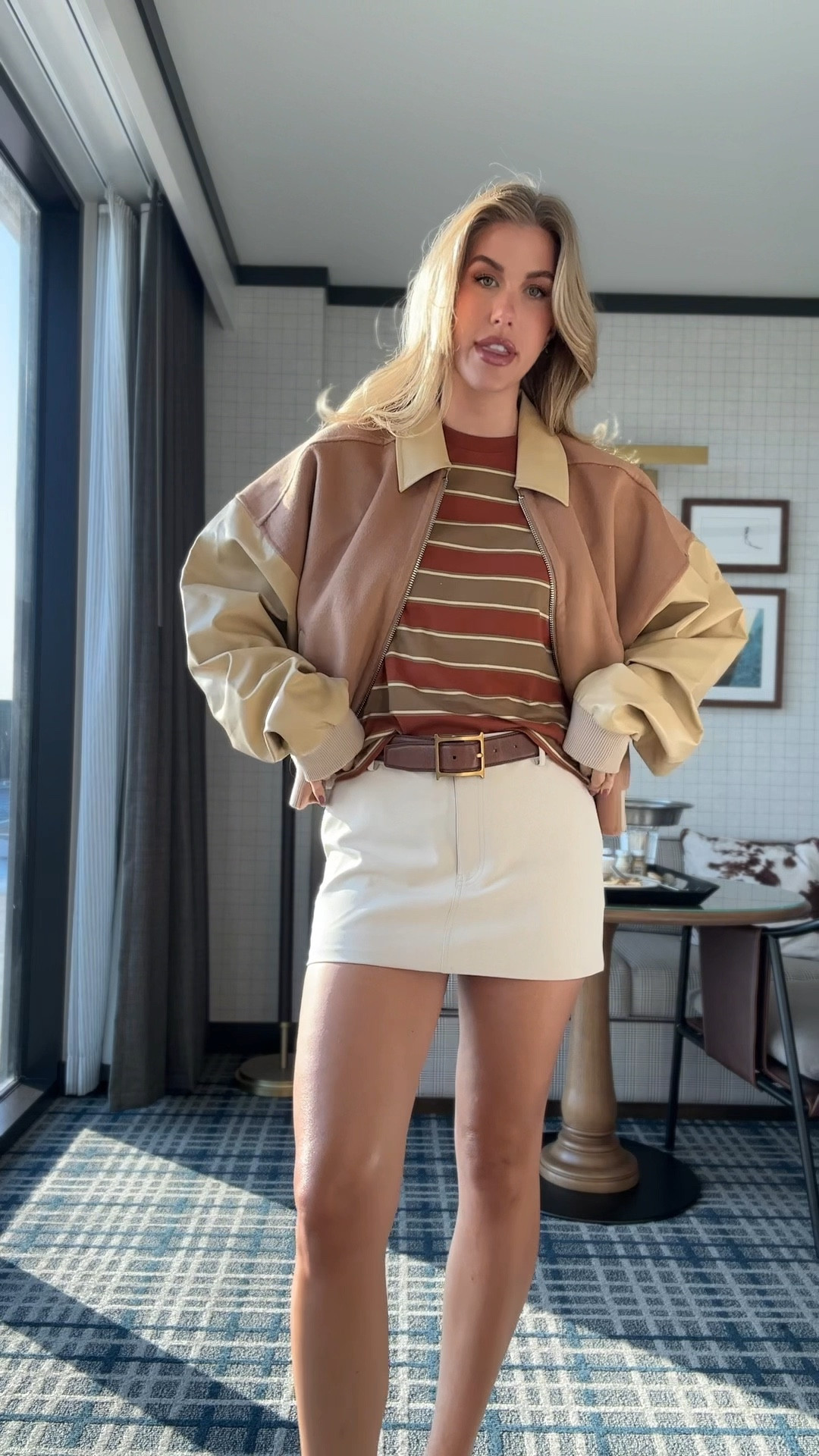 outfit of the day ✨ deciding between these two jackets, what would you pick? 

#LTKStyleTip #LTKCon #LTKSeasonal