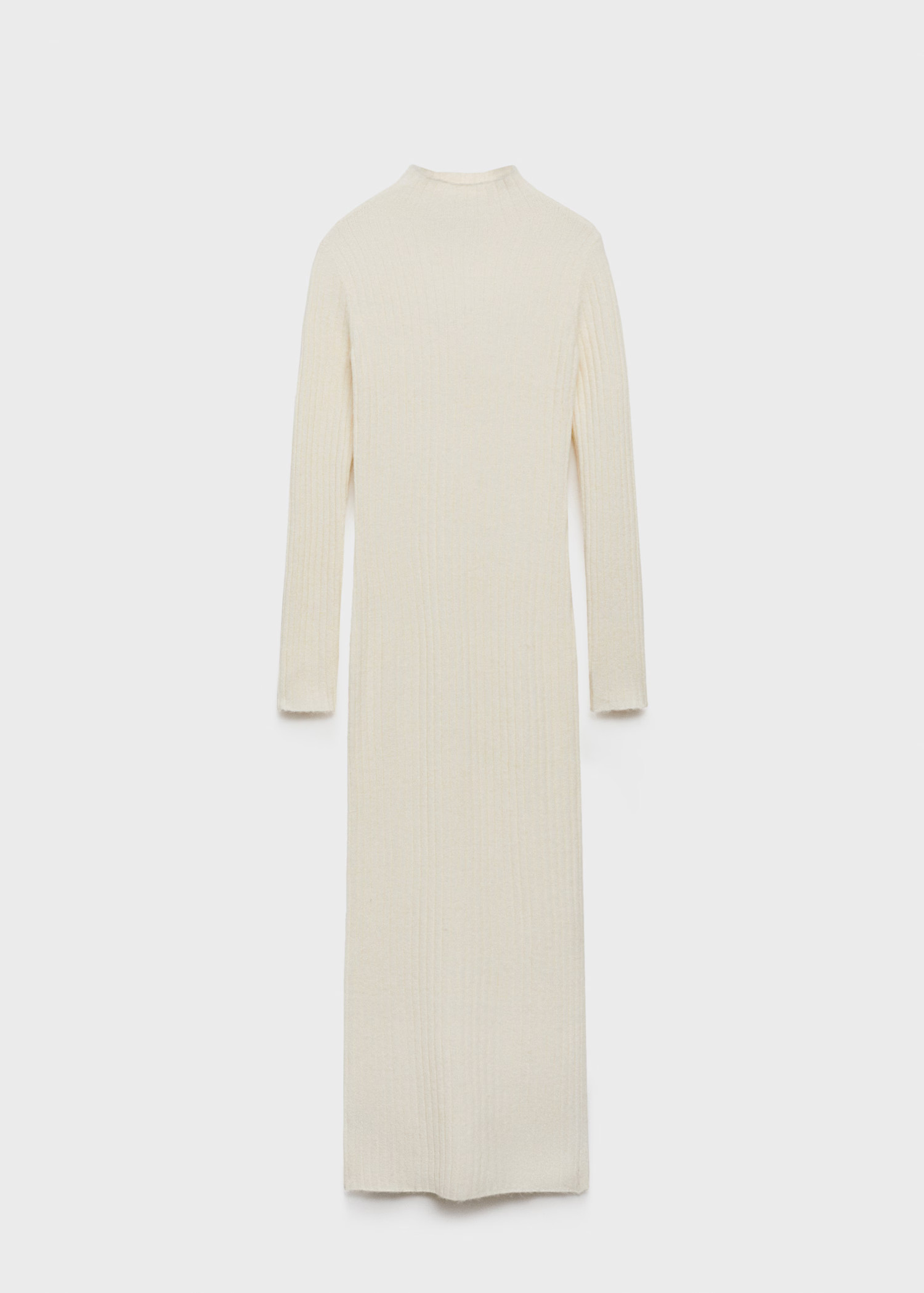 Ribbed knit dress with opening | Mango (US/MX/AU)