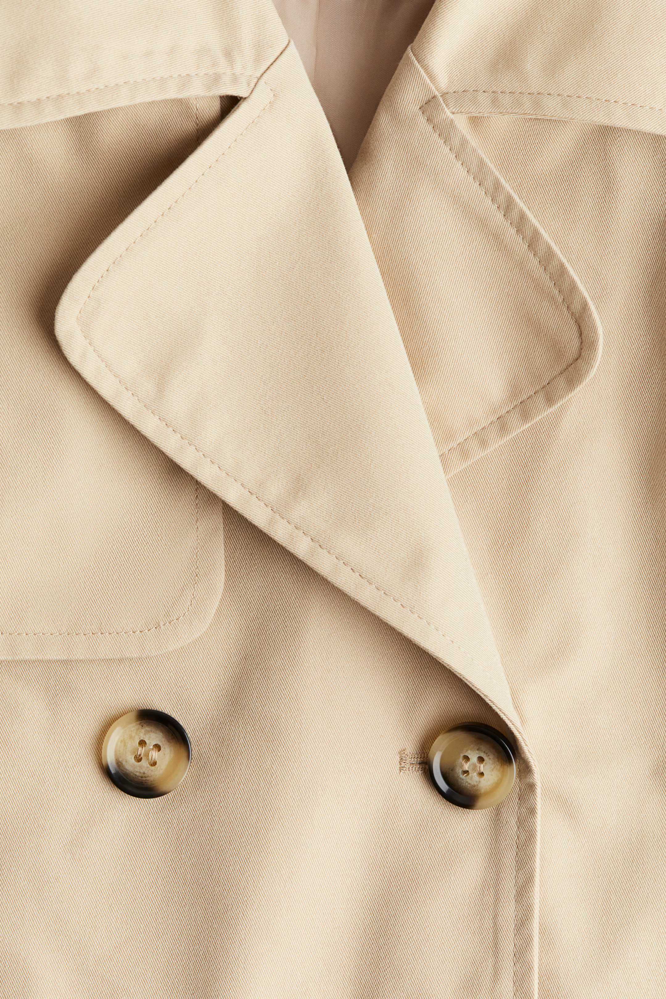 Short Trench Coat - Beige - Kids | H&M US | H&M (US + CA)