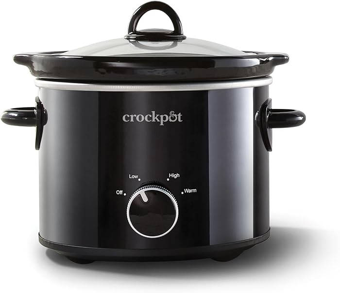 Crockpot 2-Quart Classic Slow Cooker Small Slow Cooker Black | Amazon (US)
