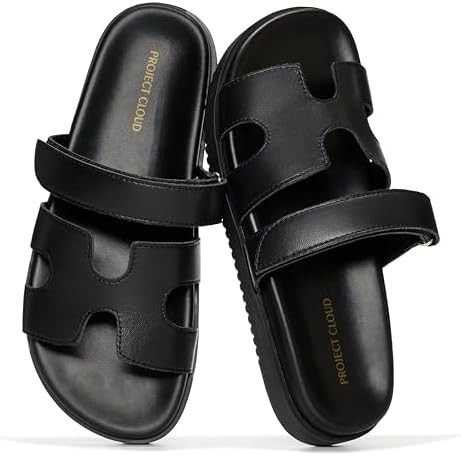 Project Cloud 100% Genuine Leather Sandals for Women Footwear - Stylish Womens Sandals with Plush... | Amazon (US)