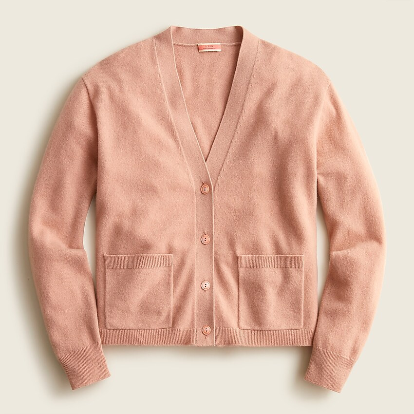 Cashmere relaxed pocket cardigan sweater | J. Crew US