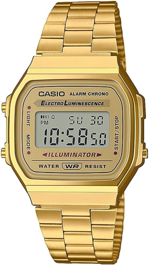 Casio Collection Unisex Adults Watch A168WG | Amazon (UK)
