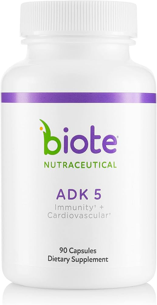 bioTE Nutraceuticals - ADK 5 - Immunity + Cardiovascular (90 Capsules) | Amazon (US)