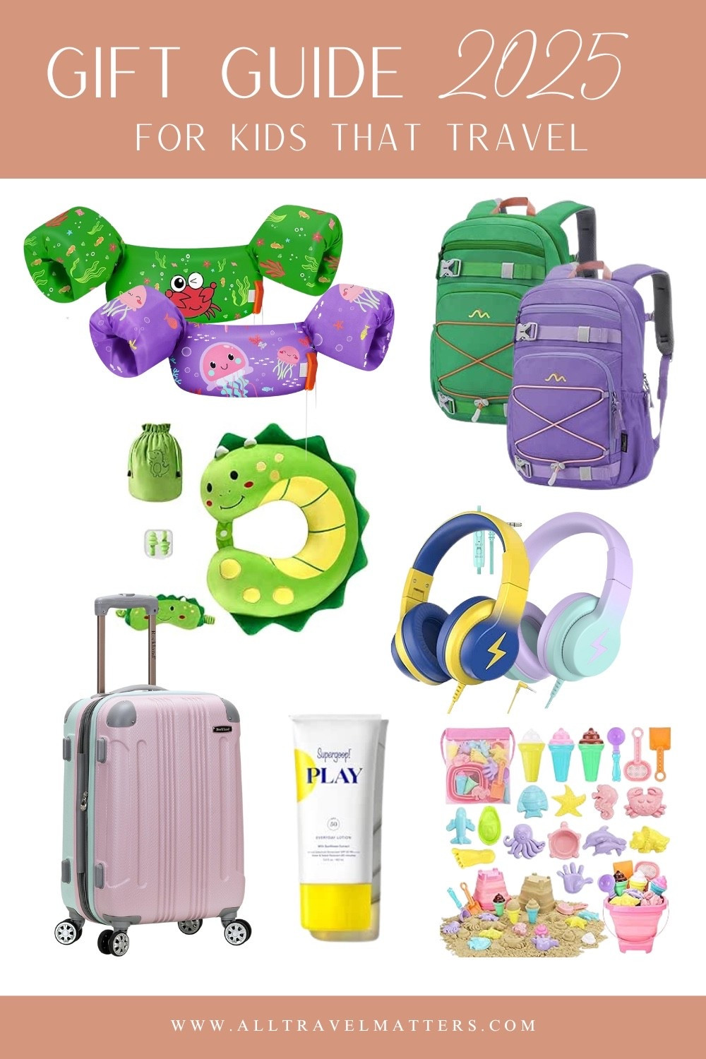 Tiny travelers, big adventures! 🧒✈️ Our gift guide is packed with fun, practical finds to make every getaway easier and a lot more fun. 🎁 🌎 

#LTKFamily #LTKGiftGuide #LTKTravel