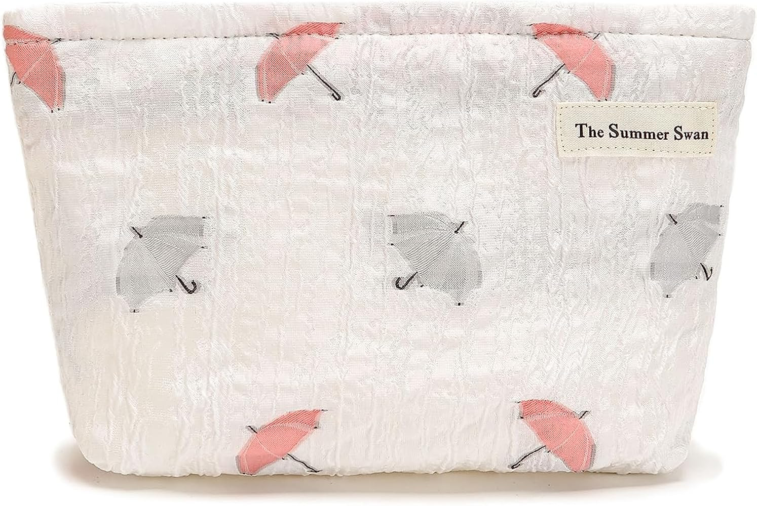 The Summer Swan | Large Aesthetic Floral Mid-day Clutch Period Kit Hygiene Skincare Cute Makeup B... | Amazon (US)