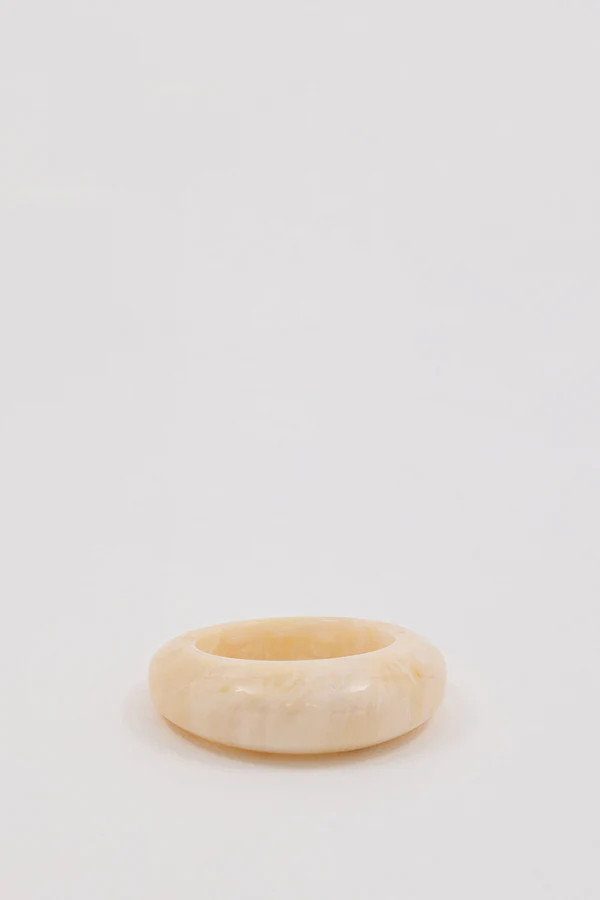 ANNA ROSSI HEIRLOOM BANGLE CREAM | DISSH