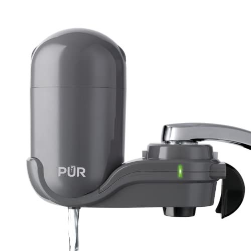 PUR PLUS Faucet Mount Water Filtration System, Gray – Vertical Faucet Mount for Crisp, Refreshing Wa | Amazon (US)