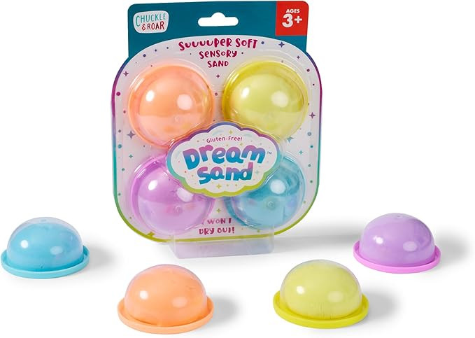 Chuckle & Roar Sensory Dream Sand 4 Pack | Amazon (US)