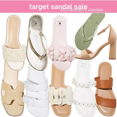 Spring sandal sale. Spring sale. Sandal sale. Sandals. Spring sandals. Summer sandals. Target sales  

#LTKswim #LTKSpringSale #LTKSeasonal
