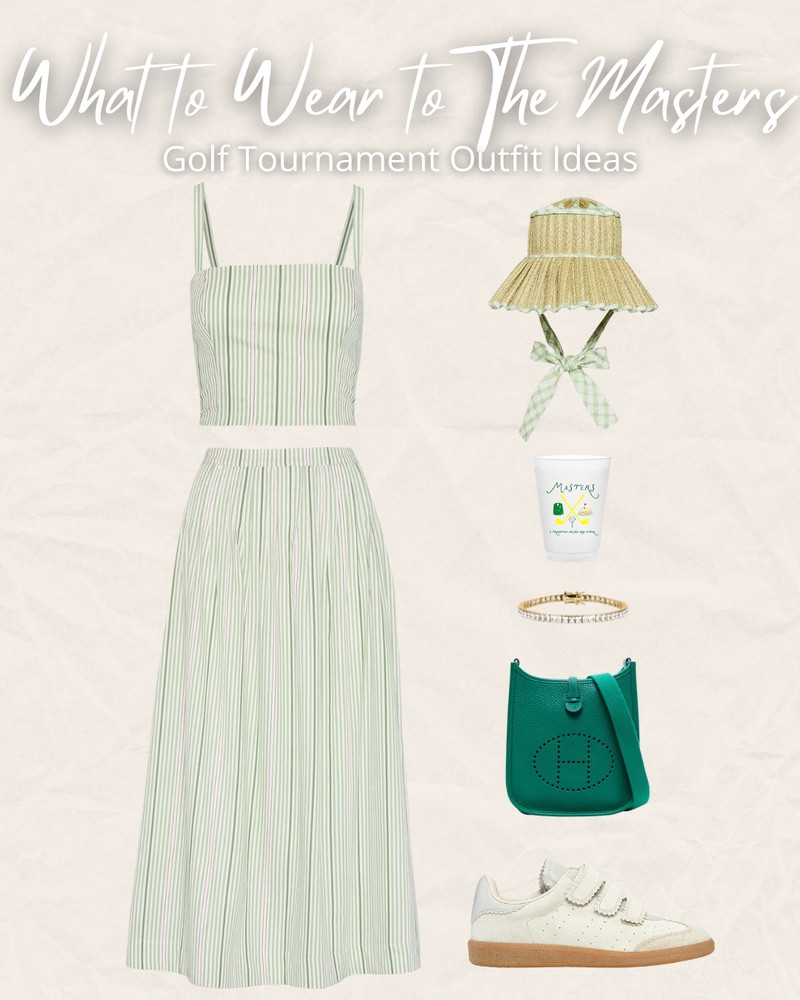 Masters golf tournament
Masters outfit ideas
What to wear to the masters
Augusta national golf club
Vivrelle discount code
Dorsey
Abercrombie
Easter dresses
Green and yellow
Masters hosting
Masters party
Etsy
Date night outfits
Spring fashion
On sale
Designer bags
Styling
Stylist
How to wear
Summer
Spring break
Resort
Vacation
Zara
Emerald
White dress
Tennis bracelet
Sunglasses
Under $500
Under $100
Under $200
Under $250
Under $500
Under $1000
Dresses
Sandals
Sneakers
Golf outfit for her
Frosted cups
Easter baskets
Raffia bag
Straw hat
Chanel
Hermes
Goyard
Loewe
Cara Cara
Over the moon
Farm Rio
Zimmermann
Alice and Olivia
Hill house home
Stripes
Gingham
Electric picks
Lorna murray hats
Aje
Lela rose
Rodeo style
Houston rodeo
Vacation
Doen
Alemais
Hunter bell
Tanya taylor
Neiman Marcus
Saks
Anthropologie
Loeffler Randall
Ballet flats
Comfortable walking shoes
Travel
Sam Edelman
Yellow the label
Affordable fashion
Luxury style
Earrings
Isabel Marant
Romper
Maxi dress
Midi dresses
Sun dress
Sundresses
YSL
Saint Laurent
Hemant and nandita
Maxi skirt
Matching sets
Designer dupes
Georgia
OOTD for the masters
Masters OOTDs
Outfit of the day

#LTKootd #LTKSeasonal #LTKgrwm
