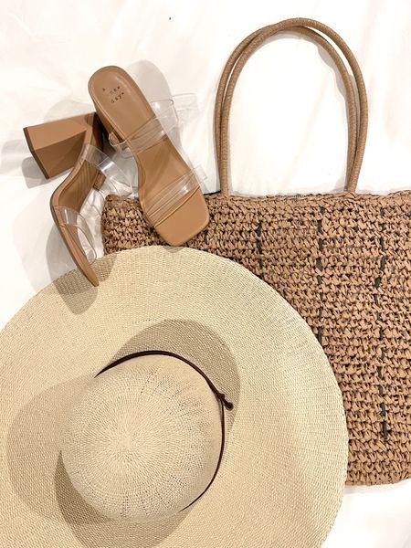 Latest target haul includes this over sized floppy hat with strap, this lightweight everyday bag and these super trendy, yet affordable sandal with clear straps!

#LTKunder50 #LTKhome #LTKSeasonal