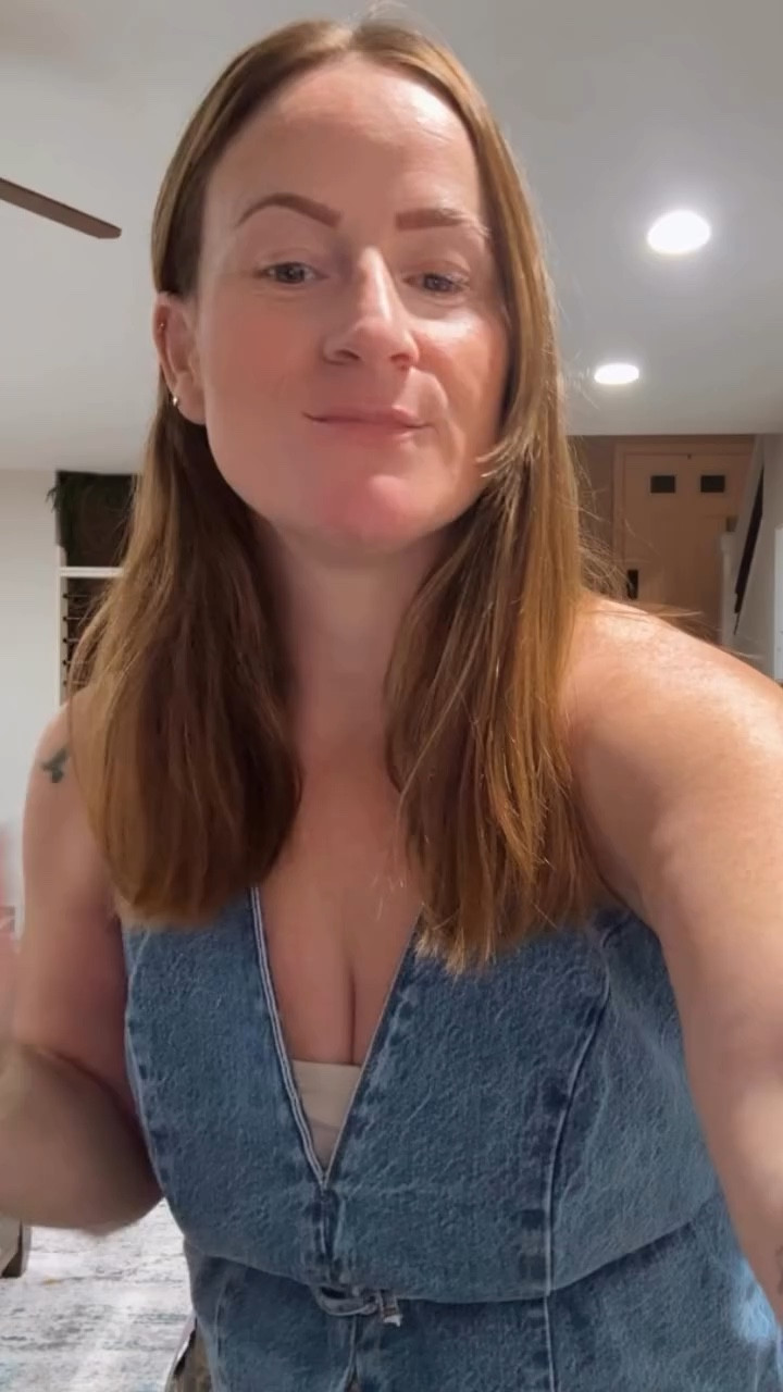 This outfit came together super easily while I was trying on outfits for our Florida vacay! 

I hadn’t worn my pants yet & had just gotten the denim top & was hoping it looked good together and I think it really worked! You could even throw on a denim long sleeve button up and make this work now! 

Would you wear this together? 

Denim Top @abercrombie Sold Out but linked some other options 
Pants @target and they are GOOD! You have to snag them! 

Everything is linked in my @shop.ltk in my bio 

Women’s styling, outfit ideas, mom outfits, summer outfits, outfit formulas, style inspiration