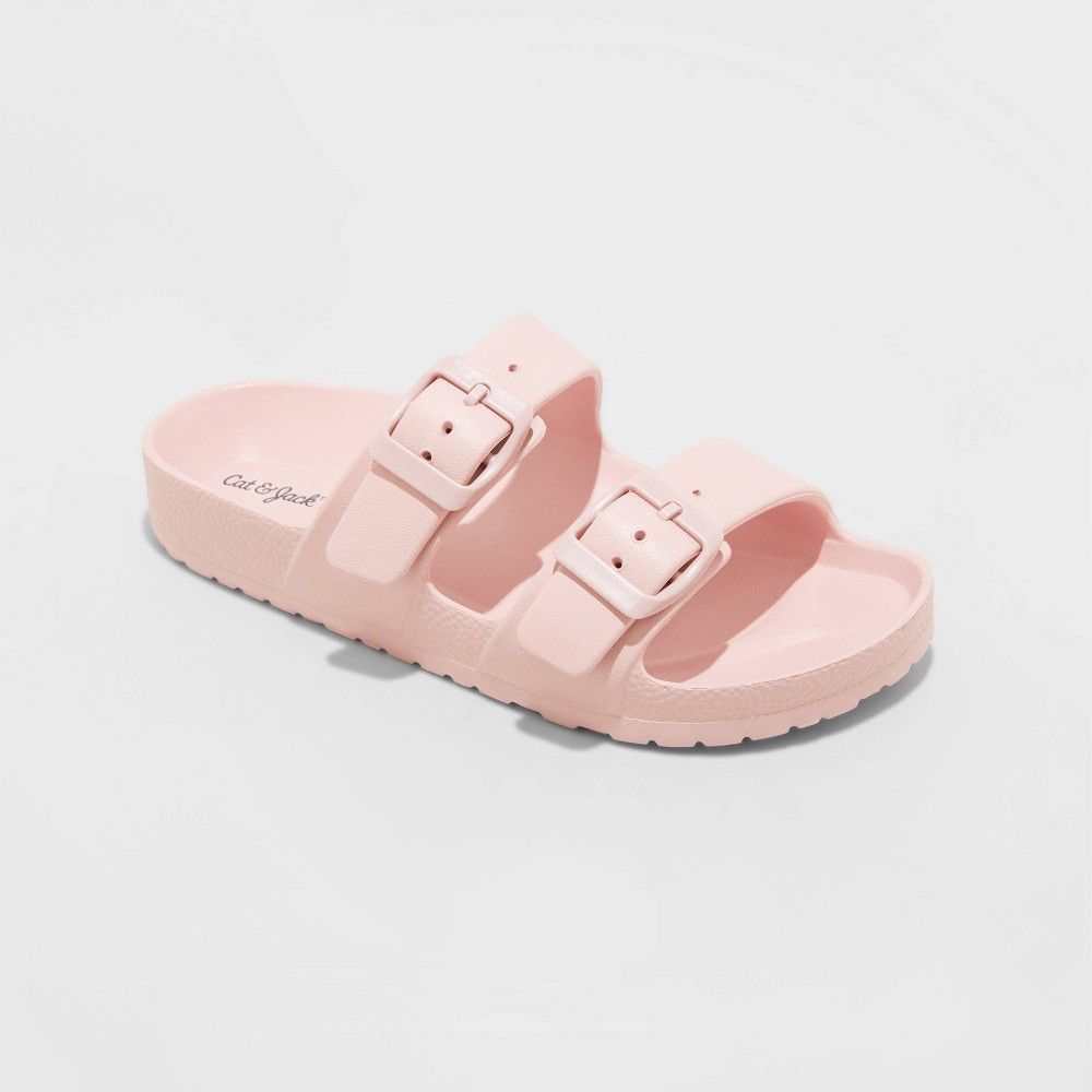 Kids' Noa Blown EVA Footbed Sandals - Cat & Jack Pink 6 | Target