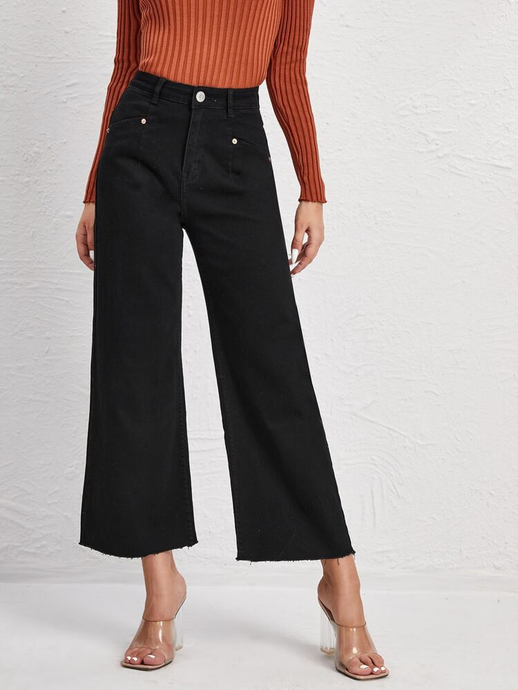 BLUES Wide Leg Jeans | SHEIN