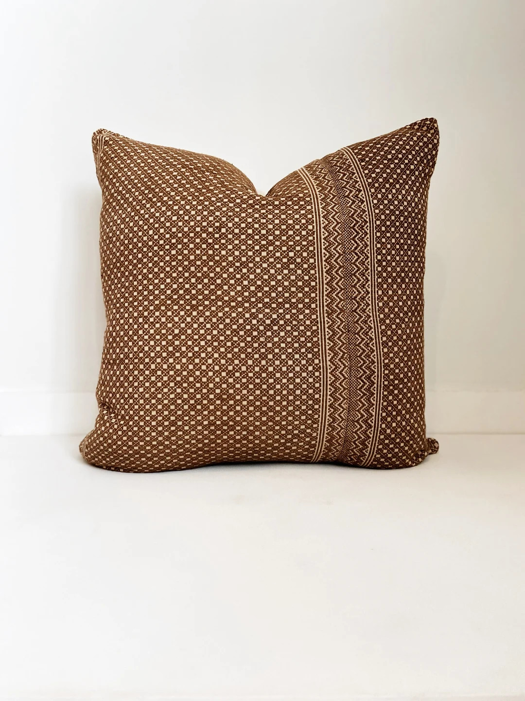 Chinese Wedding Blanket Pillow Cover, Embroidered, Tan | Etsy (US)