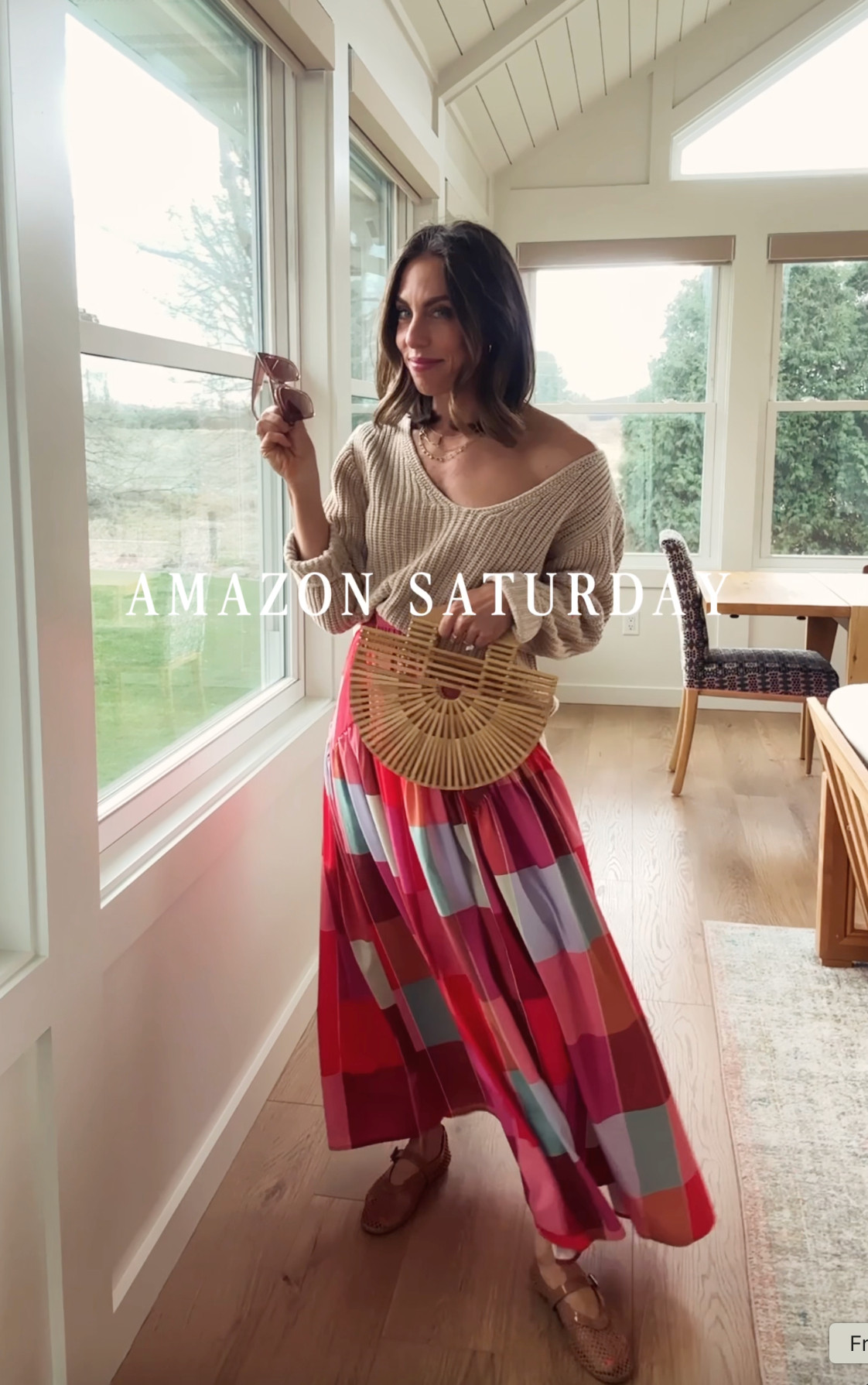 I love this plaid maxi skirt - can be style so many ways! 

 #LTKSeasonal #LTKOver40 #LTKPetite